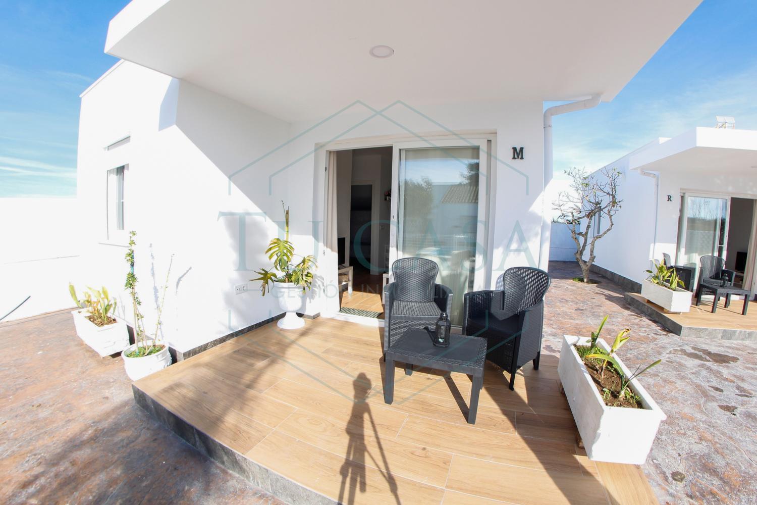 La Rana, Apartamentos En Urbanizacion Con Piscina Comunitaria チクラナ・デ・ラ・フロンテーラ エクステリア 写真